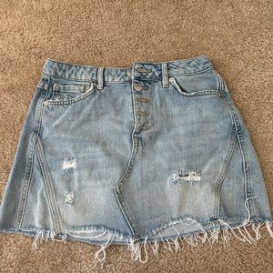 We the free denim skirt size 27